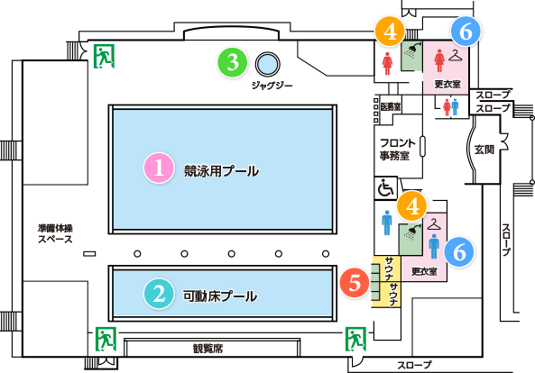館内マップ図